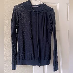 Michael Stars mesh hoodie